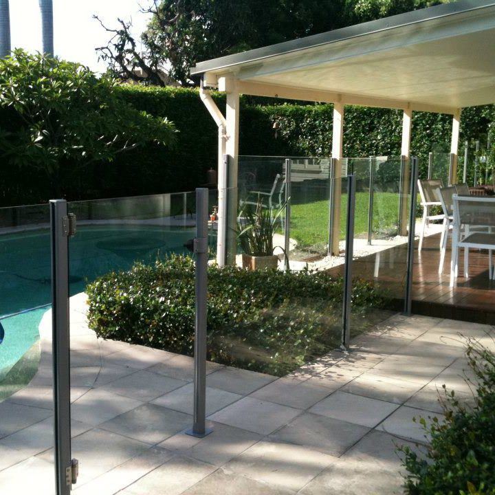 Glass pool fencing products installation