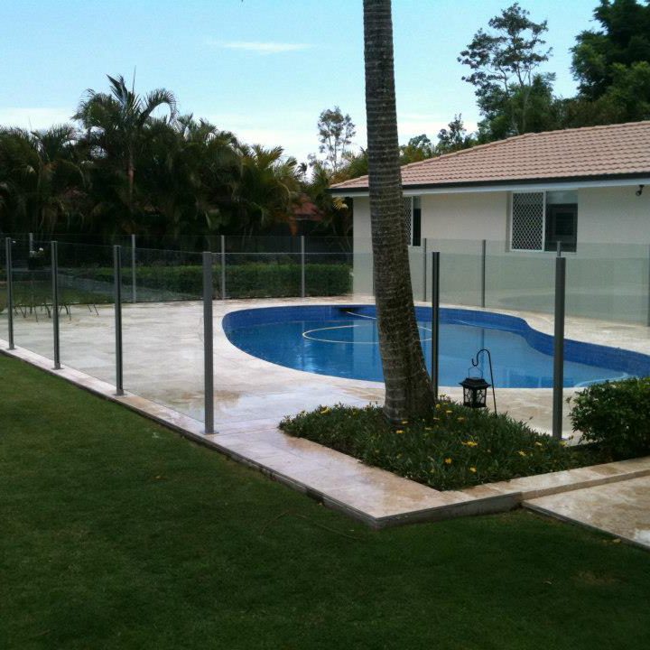 Glass pool fencing products installation