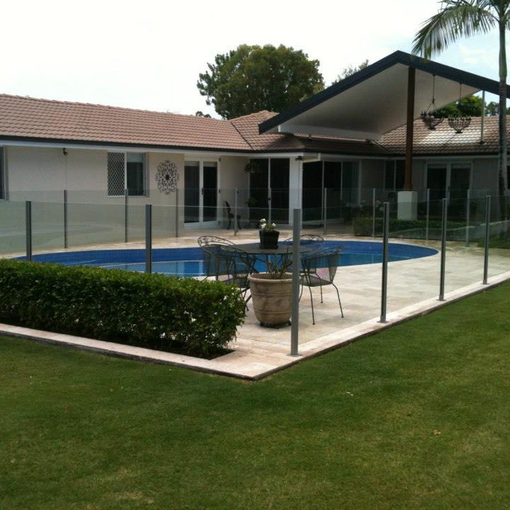 Glass pool fencing products installation