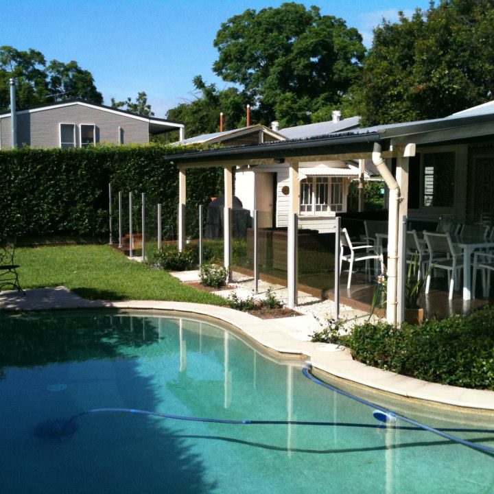 Glass pool fencing products installation