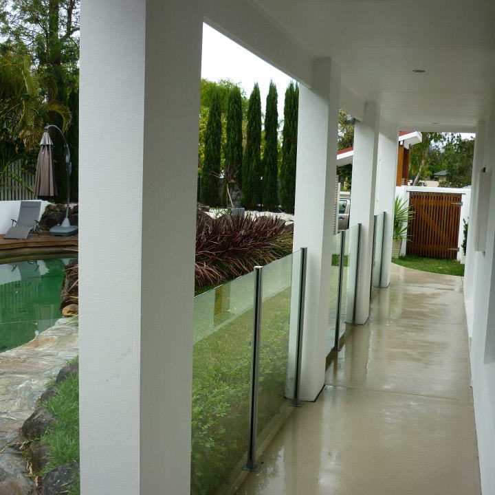 Glass pool fencing products installation